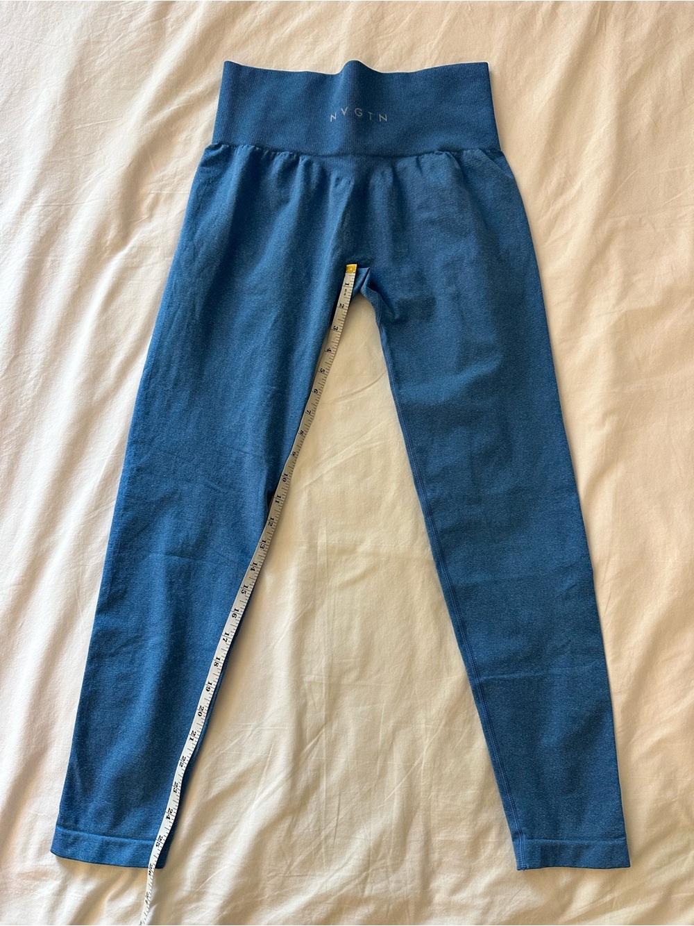 NVGTN Teal Blue High-Waist Leggings